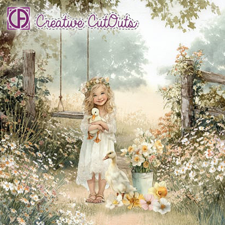 Creative CutOuts Série Crafted Memories « In full bloom » (en pleine floraison) de Creative CutOuts