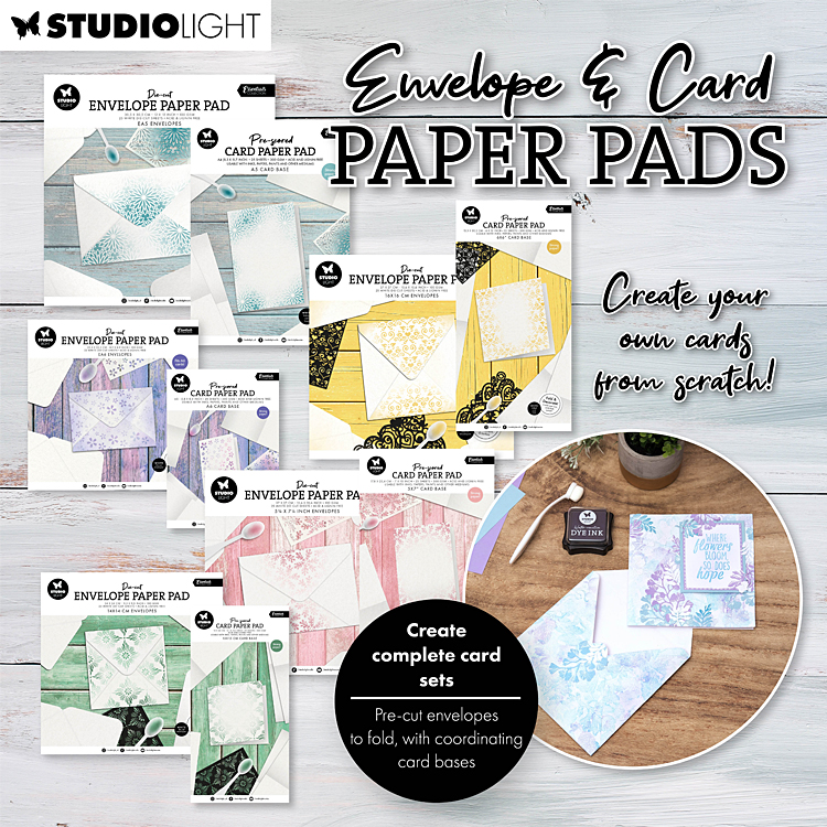 StudioLight 'Envelope & Card' paper pads van StudioLight