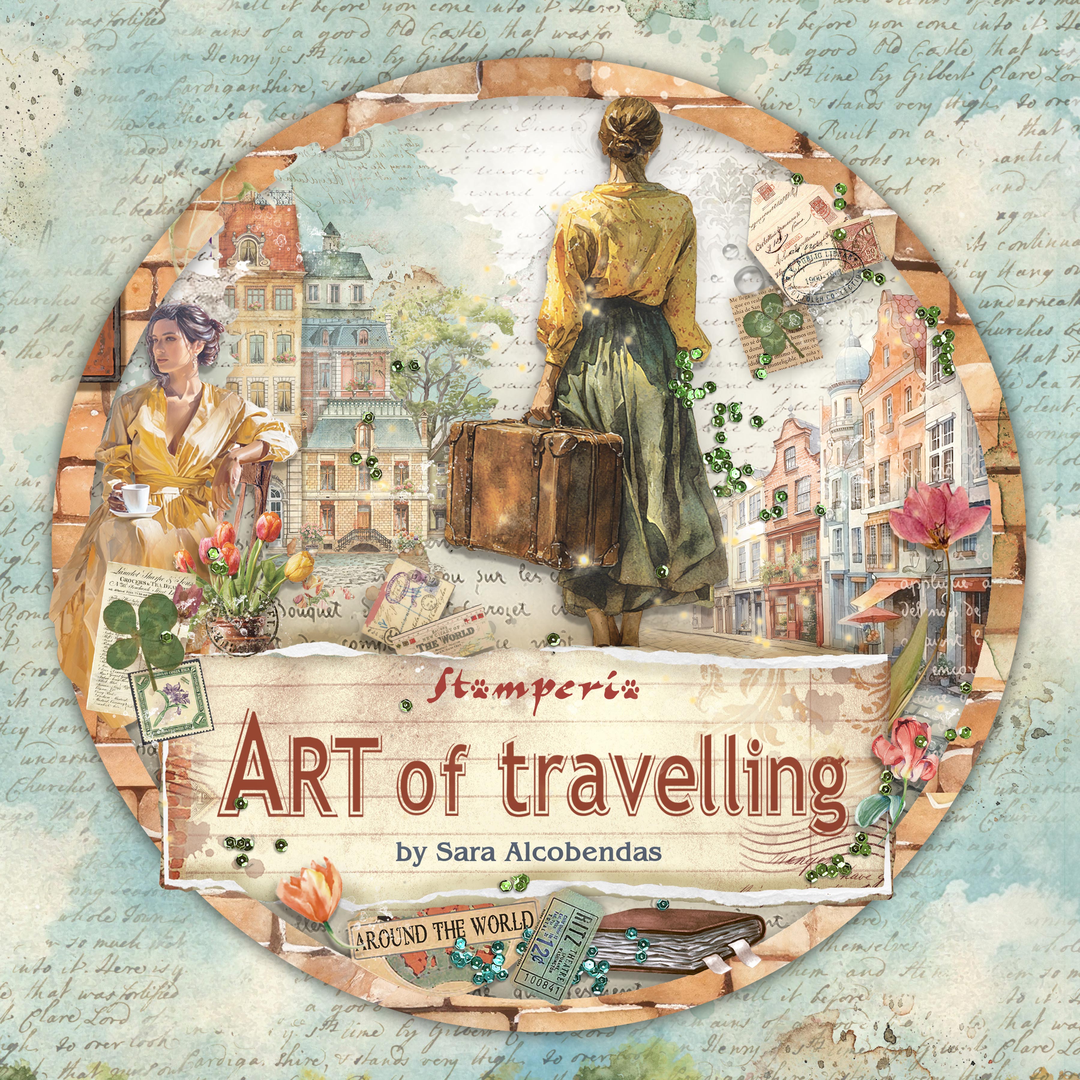 Stamperia Stamperia Mars : 'A New Beginning' et 'Art of Travelling'