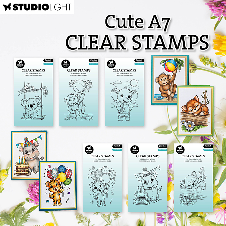 StudioLight Clear stamps 'Essentials' de StudioLight