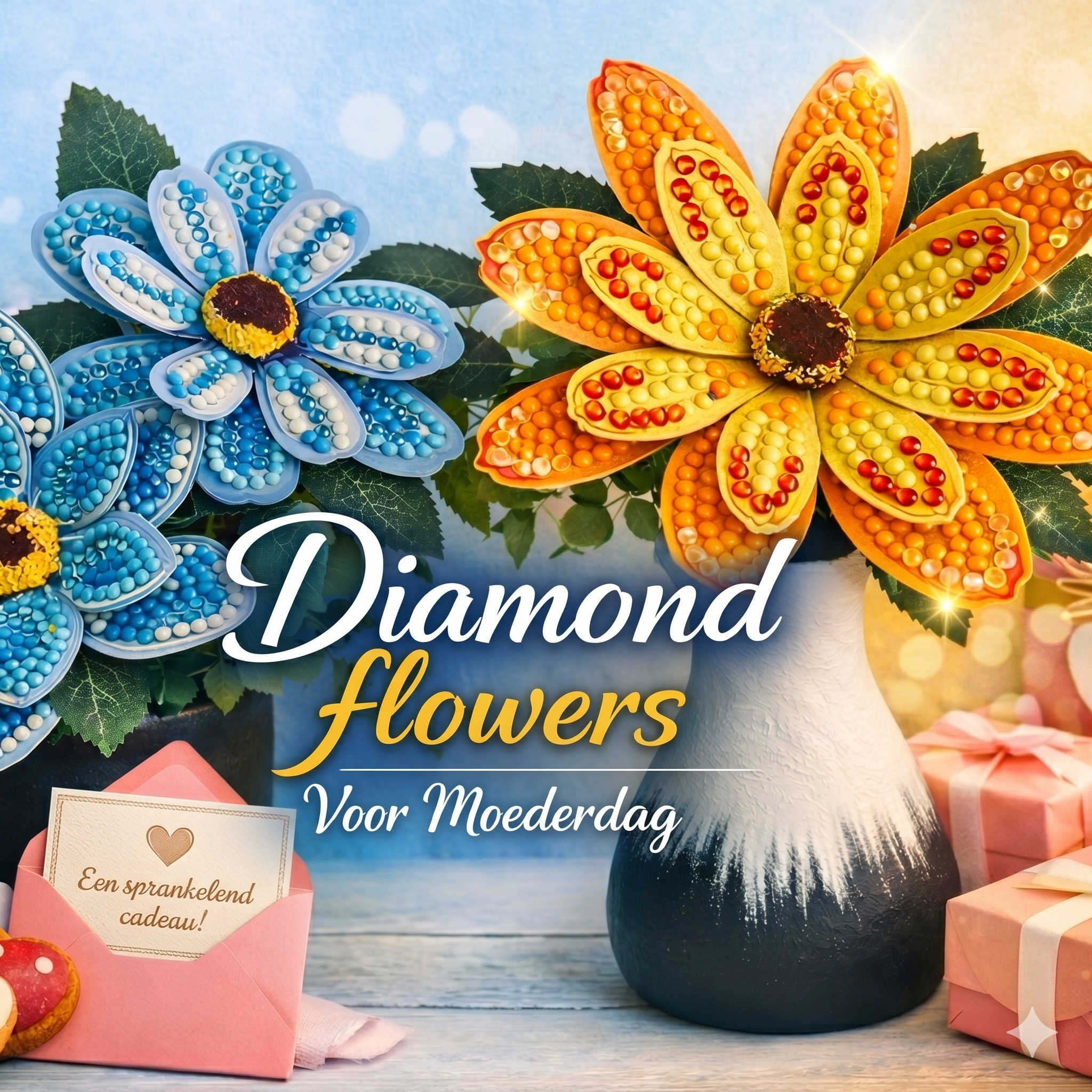 Dotty Design Diamond Flowers pour la fête des mères