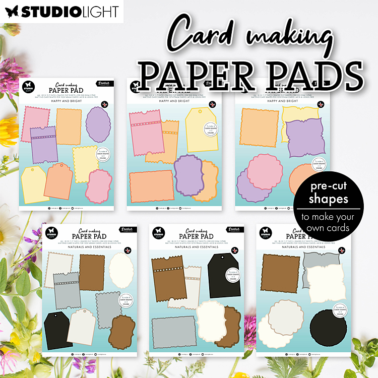 StudioLight Bloc papier pour des cartes de StudioLight