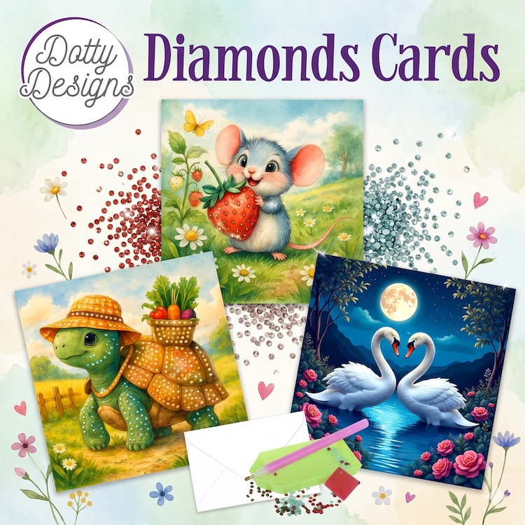 Dotty Design Carte Diamant par Dotty Designs