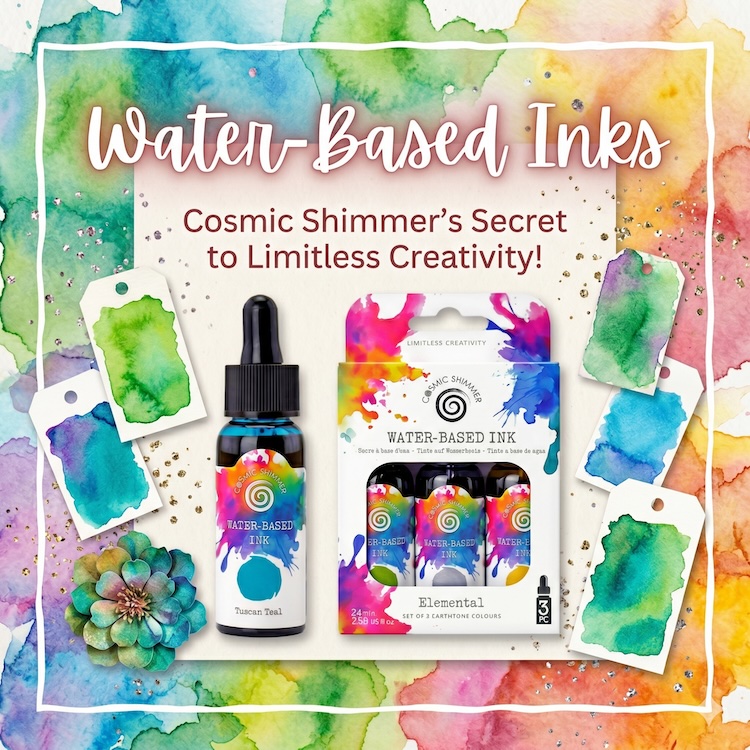 Cosmic Shimmer Cosmic Shimmer Water-Based Inks