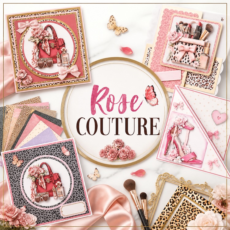 Katy Sue Katy Sue : NOUVEAU - Collection papier Rose Couture