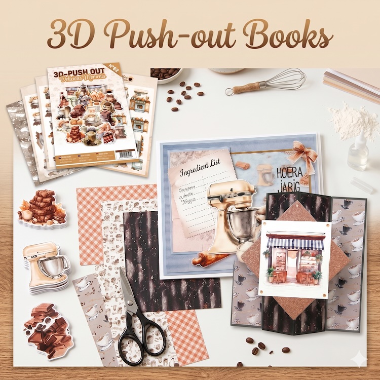 Find It Carnets Push Outs 3D > aux dessins pré-découpés Find It Carnets Push Outs 3D > aux dessins pré-découpés
