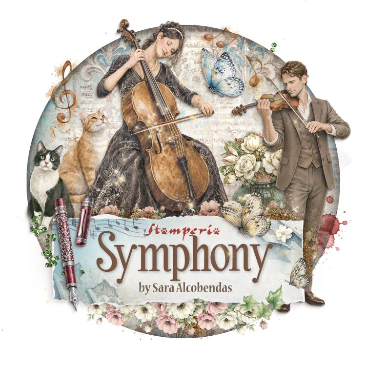 Stamperia 'Symphony' de Stamperia