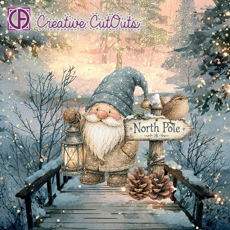 Creative CutOuts Silent Spark de Creatief Art – une magie hivernale pour cartes et journaux créatifs Creative CutOuts Silent Spark de Creatief Art – une magie hivernale pour cartes et journaux créatifs