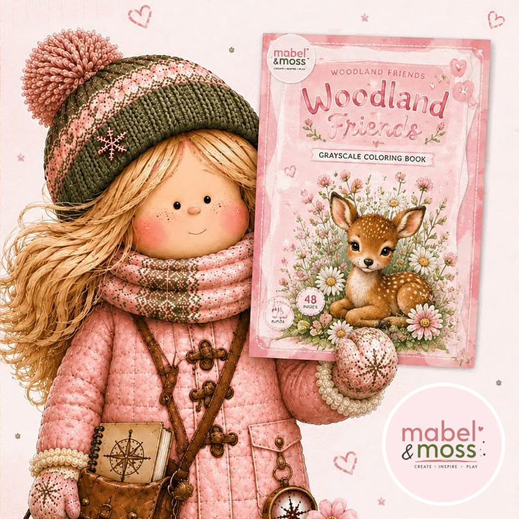 Find It Nouvelle marque Mabel & Moss – colorier avec poésie grâce à Woodland Friends Find It Nouvelle marque Mabel & Moss – colorier avec poésie grâce à Woodland Friends