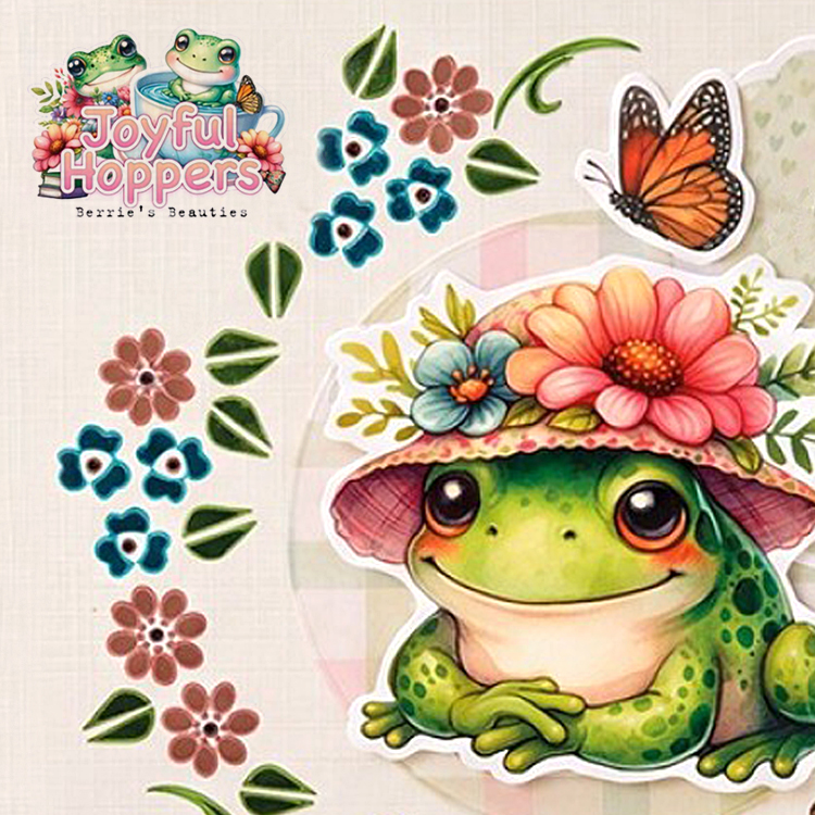 Find It Berrie's Beauties Joyful Hoppers : créez de joyeuses scènes de grenouilles au bord de l'étang Find It Berrie's Beauties Joyful Hoppers : créez de joyeuses scènes de grenouilles au bord de l'étang