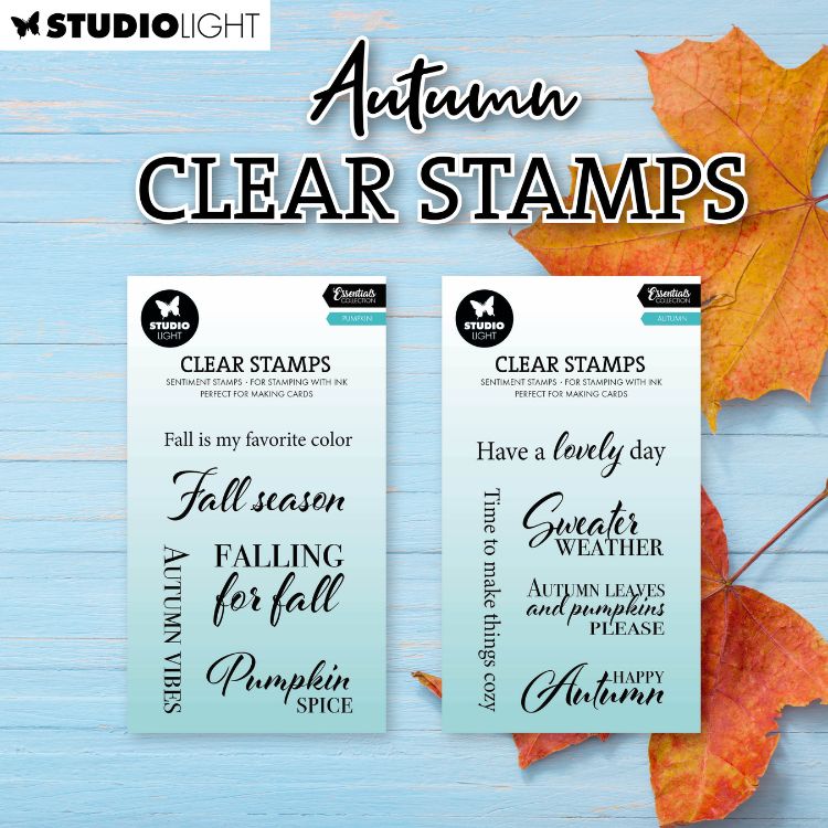 Essentials clear stamps