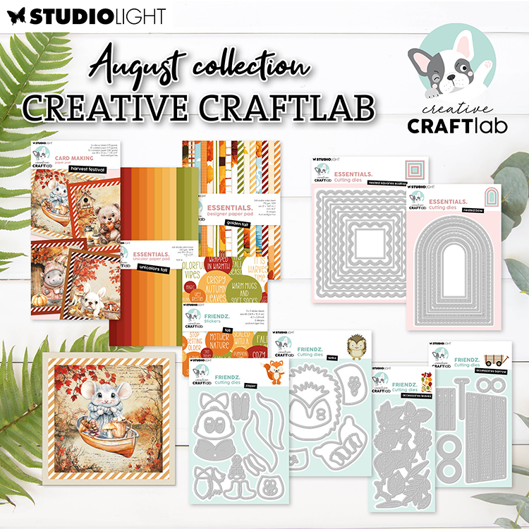 StudioLight Creative Craftlab de Studio Light: l'automne avec Jasper et Spike StudioLight Creative Craftlab de Studio Light: l'automne avec Jasper et Spike