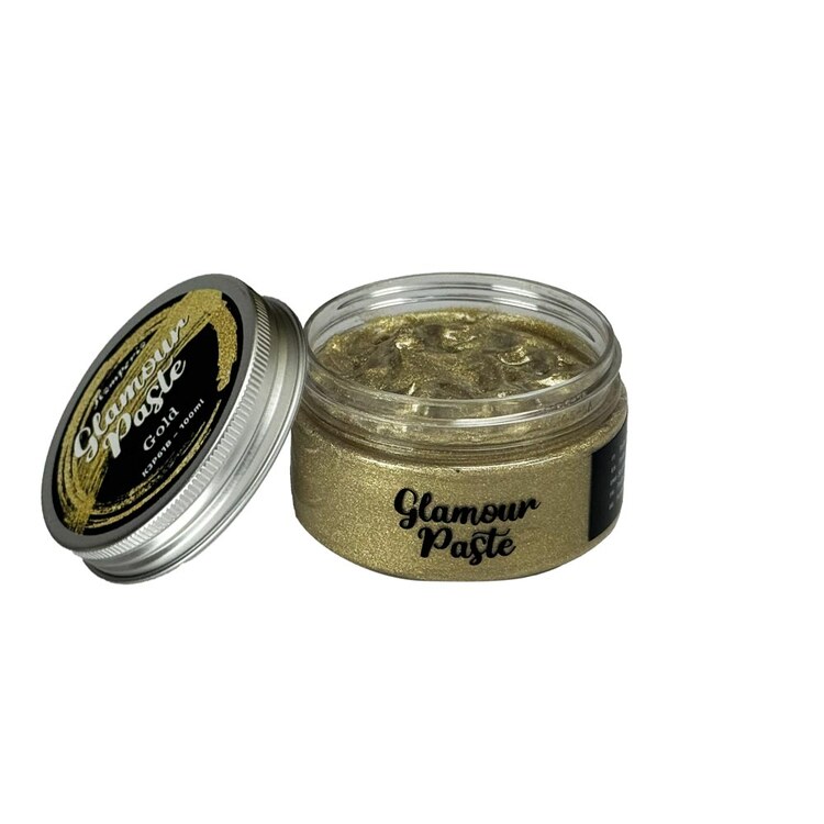 Pot ouvert de pâte Glamour Sparkling Gold