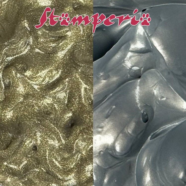 Stamperia Stamperia or et argent: relief scintillant et craquelé argenté Stamperia Stamperia or et argent: relief scintillant et craquelé argenté