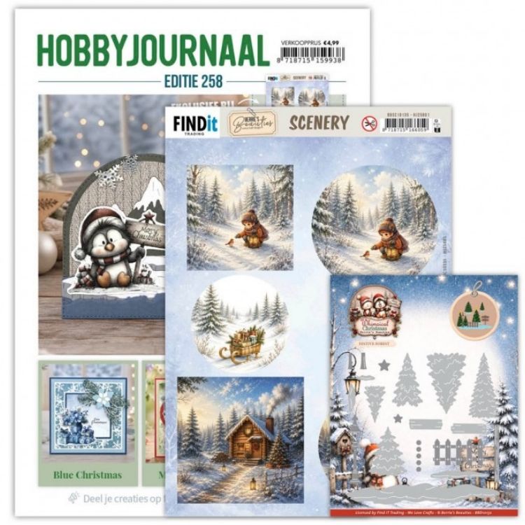 Find It Hobbyjournaal 258: des cartes de Noël joueuses avec pingouins et bonshommes de neige Find It Hobbyjournaal 258: des cartes de Noël joueuses avec pingouins et bonshommes de neige
