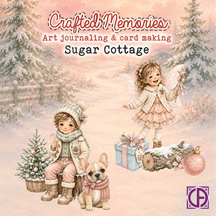 Creative CutOuts Crafted Memories Sugar Cottage : enfants hivernaux pour cartes et journaling