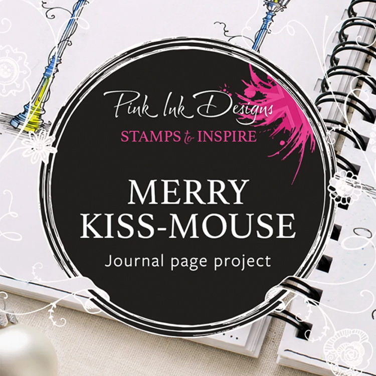 Cosmic Shimmer,Katy Sue Souris de Noël Pink Ink Designs : habille-les de papier design Cosmic Shimmer,Katy Sue Souris de Noël Pink Ink Designs : habille-les de papier design