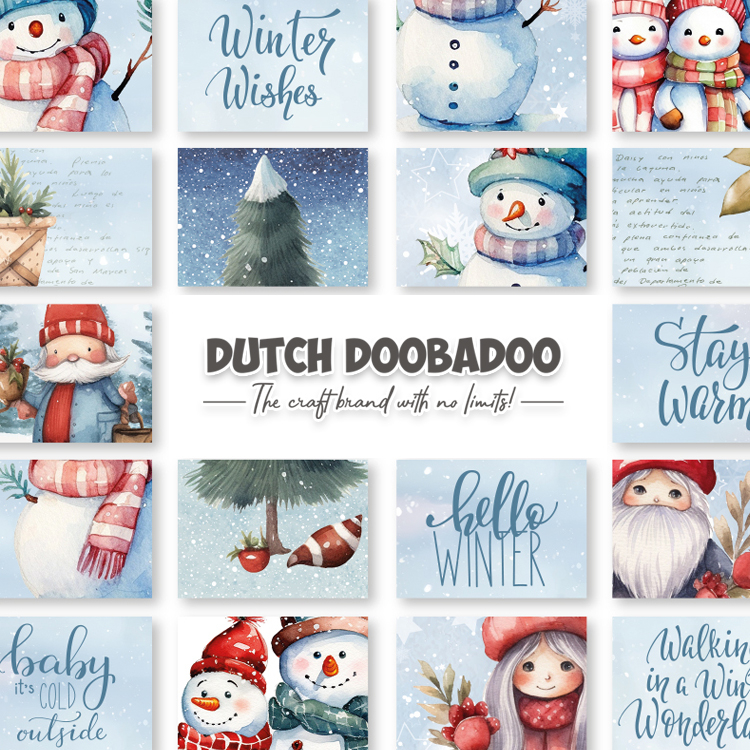 Dutch Doobadoo Album de timbres et de journaux d'art de Dutch Doobadoo