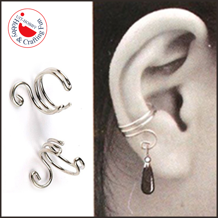 Overig Boucles d'oreille à serrer avec oeil (aux yeux) pour pendentif(s) d'Hobby Crafting Fun
