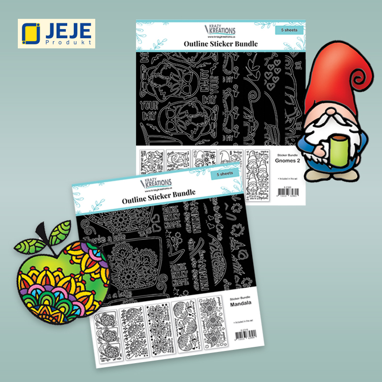 Overig Autocollants 'Krazy Kreations' de JeJe