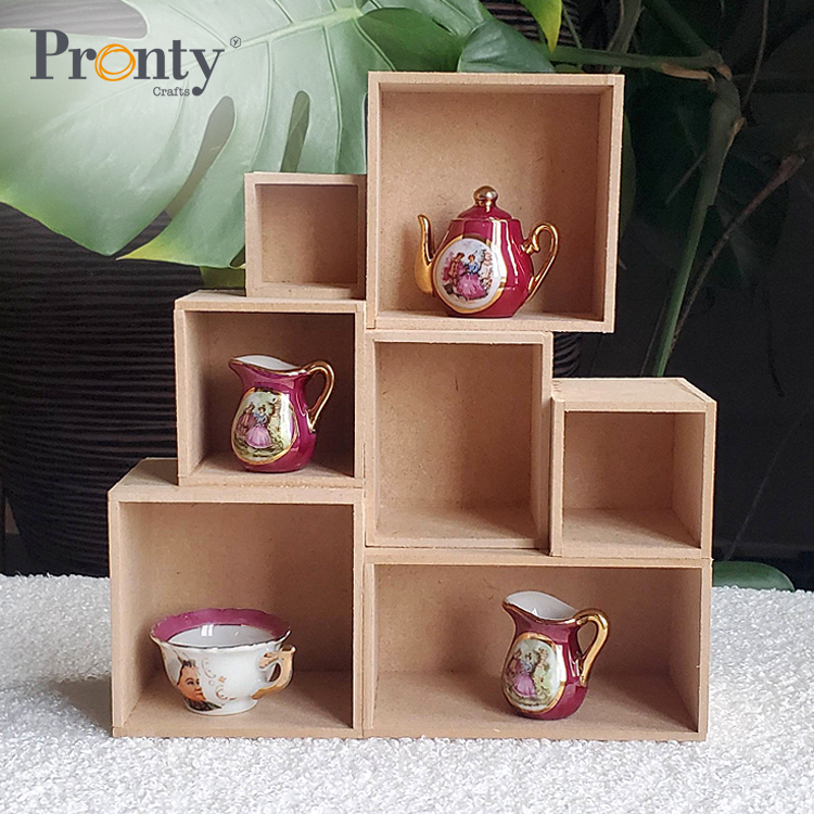 Overig Mini collection de rangement/déco en mdf de Pronty Crafts