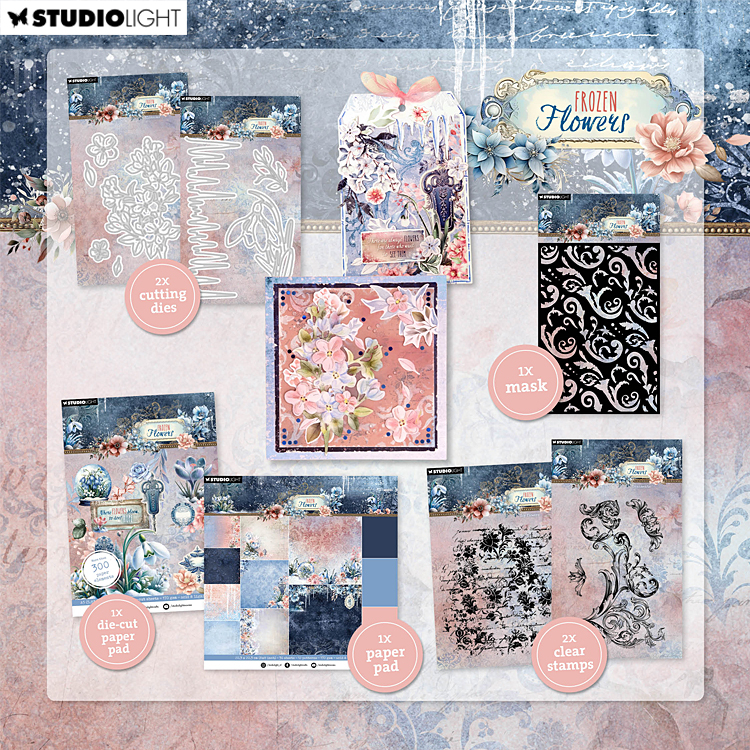 StudioLight Collection 'Frozen Flowers' (Fleurs gelées) de StudioLight