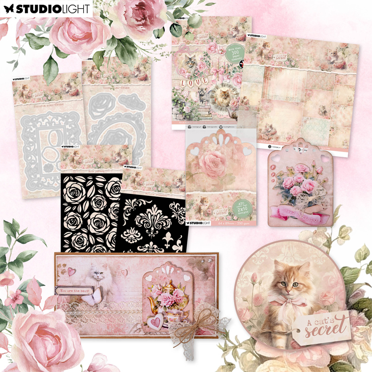 StudioLight Collection 'A Cat's Secret' (le secret du chat) de StudioLight