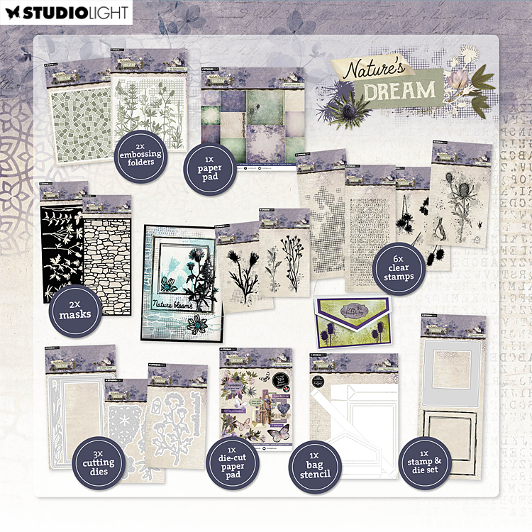 StudioLight Collection  'Nature's Dream 2' par Hazel Eaton de StudioLight