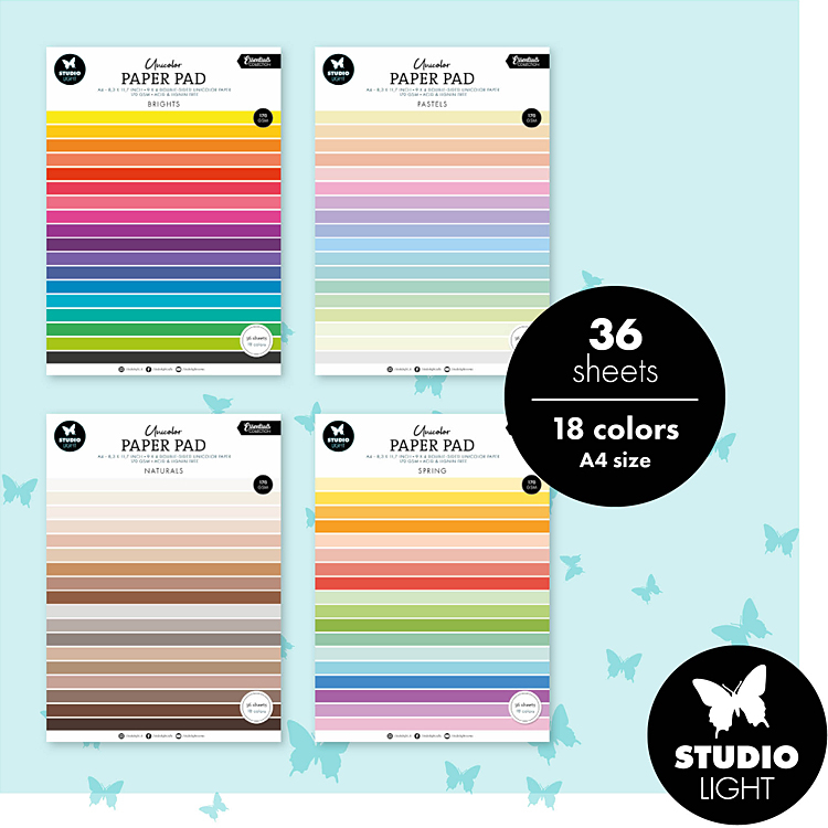 StudioLight Blocs papier Unicolor de StudioLight