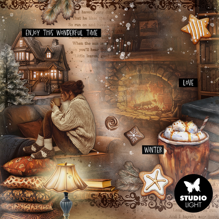 StudioLight Elements Papier Collage & Blocs Papier de collage d 'Essentials' par StudioLight