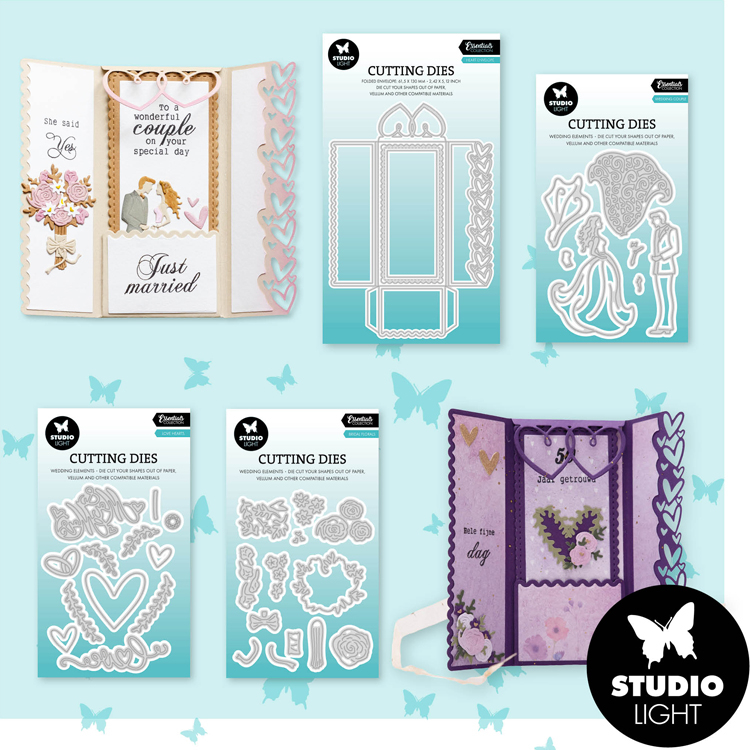 StudioLight Tampons & gabarits à déc. 'Essentials' de StudioLight