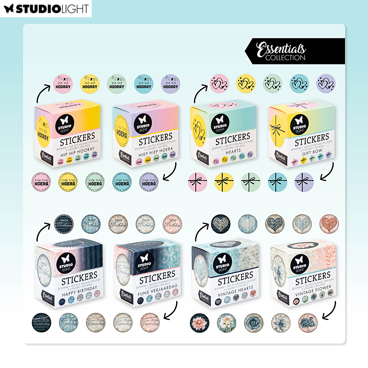 StudioLight Autocollants ronds de StudioLight