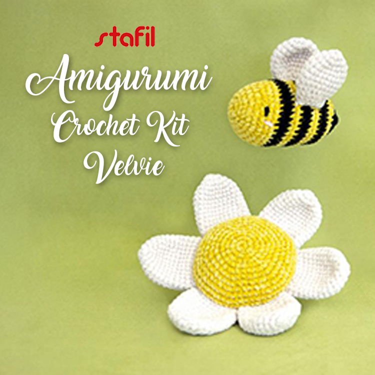 Stafil Set Amigurumi Velvie pour crocheter de Stafil