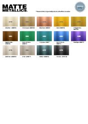 DecoArt - Matte Metallics